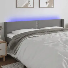 vidaxl-zaglowek-do-lozka-z-led-ciemnoszary-183x16x78-88-cm-tkanina