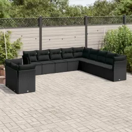 vidaxl-11-cz-zestaw-wypoczynkowy-do-ogrodu-poduszki-czarny-rattan-pe