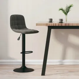 vidaxl-hoker-ciemnoszary-obity-aksamitem