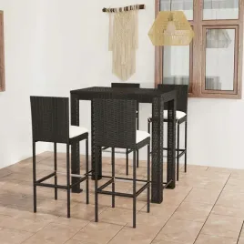 vidaxl-5-cz-zestaw-mebli-barowych-z-poduszkami-rattan-pe-czarny