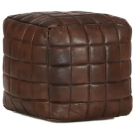 vidaxl-puf-ciemny-braz-40x40x40-cm-prawdziwa-kozia-skora