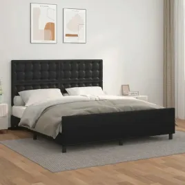 vidaxl-rama-lozka-z-zaglowkiem-czarna-160x200-cm-sztuczna-skora
