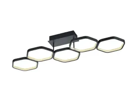 lampa-sufitowa-led-ksztalt-plaster-miodu-czarny-rl