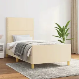 vidaxl-rama-lozka-bez-materaca-kremowa-90x190-cm-tkanina
