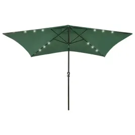 vidaxl-parasol-z-lampkami-led-na-stalowym-slupku-zielony-2x3-m