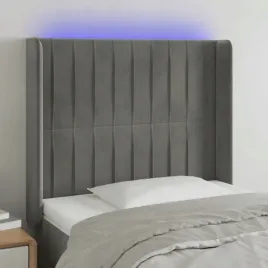 vidaxl-zaglowek-do-lozka-z-led-jasnoszary-83x16x118-128-cm-aksamit