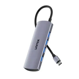 unitek-uhub-q4-usb-c-hub-4x-usb-a-10-gbps-kompaktowy