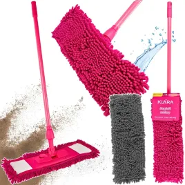 mop-plaski-kij-teleskopowy-2x-zapas-szenilowy-chlonny-mikrofibra-nakladka