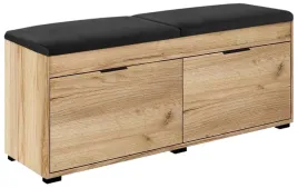 szafka-na-buty-siedzisko-panel-welurowy-schowek-fala-3-dab-zloty-czarny