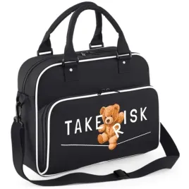 torba-sportowa-czarna-na-silownieor-treningor-do-szkoly-teddy-bears-take-risk