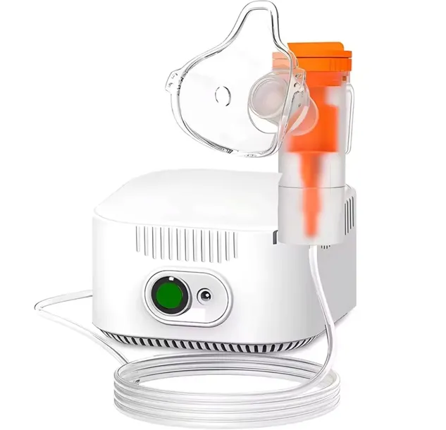 PRZENOŚNY INHALATOR NEBULIZATOR SIATECZKOWY CICHY DLA DZIECI i DOROSŁYCH v3