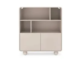 regal-na-ksiazki-do-salonu-amon-108-cm-z-dwoma-szafkami-na-nogach-kaszmir