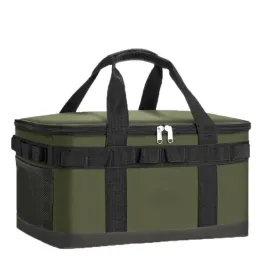torba-termiczna-piknikowa-23l-zielona-izolacja-z-kieszeniami-lunch-piknik