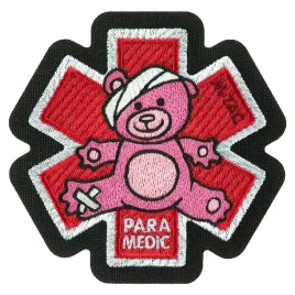 naszywka-3d-na-rzep-pluszak-gwiazda-zycia-paramedic-mis-m-tac-pvc-rozowa