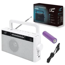 radio-przenosne-kuchenne-am-fm-usb-sd-biale-z-uchwytem-akumulator-aux
