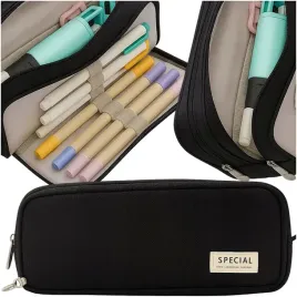 piornik-wielofunkcyjny-duzy-saszetka-trzykomorowy-kredki-mazaki-kosmetyki