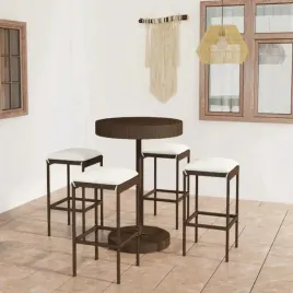 vidaxl-5-cz-zestaw-mebli-barowych-z-poduszkami-rattan-pe-brazowy