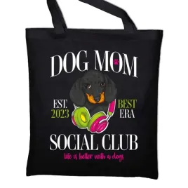 torba-eko-czarna-shopper-dla-psiej-mamy-life-is-better-with-a-dogs-jamnik