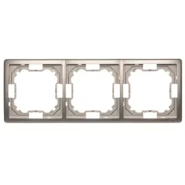 simon-basic-standard-ramka-3-krotna-satynowa-metalizowana-bmr3-29