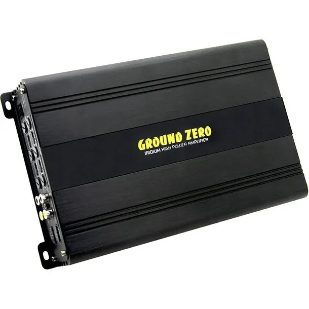 WZMACNIACZ SAMOCHODOWY 4-KANAŁOWY GROUND ZERO GZIA 135.4 4 x 85W RMS PILOT
