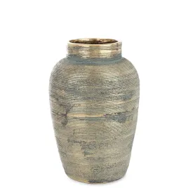 wazon-zloty-flakon-przecierany-kwiaty-oslonka-dekoracja-stylowa-ceramiczny