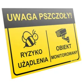 tablica-uwaga-pszczoly-ryzyko-uzadlenia-obiekt-monitorowany-32x21-cm-pcv