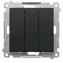 simon-55-lacznik-potrojny-10ax-szybkozlacza-czarny-mat-kontakt-tw31-01-149