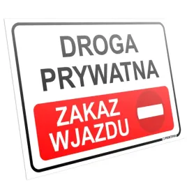 tablica-droga-prywatna-zakaz-wjazdu-32x21-cm-pcv-tabliczka-informacyjna