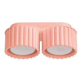 lampa-sufitowa-brzoskwiniowa-owalna-ryflowane-spoty-2xgx53-10w-aura-sollux