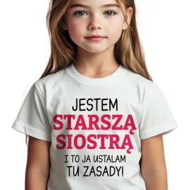 koszulka-t-shirt-junior-dzieciecy-bialy-prezent-starsza-siostra-rozm-128-cm