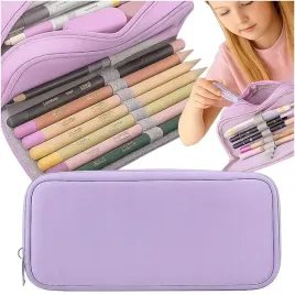 piornik-wielofunkcyjny-duzy-saszetka-trzykomorowy-kredki-mazaki-kosmetyki