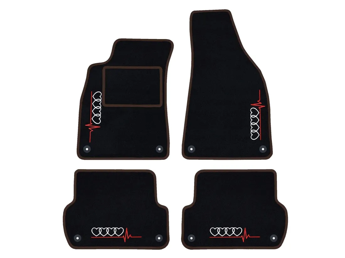 dywaniki-samochodowe-audi-a8-d5-2017-4-hafty-brazowe