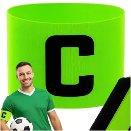 opaska-kapitana-zielona-czarna-pilka-nozna-kapitanska-uniwersalna-mocna