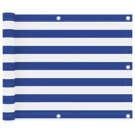 vidaxl-parawan-balkonowy-bialo-niebieski-75x400-cm-tkanina-oxford