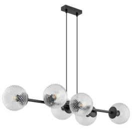 lampa-sufitowa-zyrandol-szklane-przezroczyste-kule-krysztal-stella-led