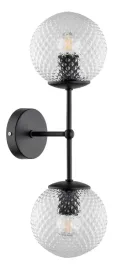 lampa-scienna-kinkiet-podwojny-szklana-przezroczysta-kula-krysztal-stella