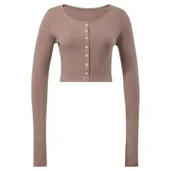 reebok-bluzka-damska-cl-wde-trend-ls-top-hs0380-brazowa-koszulka
