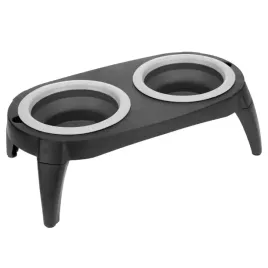 miska-na-stojaku-dla-psa-kota-podwojna-czarna-17cm