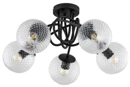 lampa-sufitowa-zyrandol-szklane-przezroczyste-kule-krysztal-stella-led