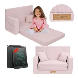 kanapa-sofa-rozkladana-dla-dzieci-piankowa-lozko-materac-sztruks-gratisy