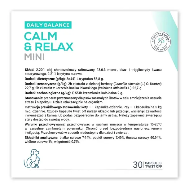 vetexpert-calm-and-relax-mini-30-kapsulek-marka-vetexpert