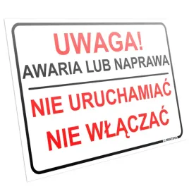 tablica-uwaga-awaria-lub-naprawa-32x21-cm-pcv-tabliczka-informacyjna-biala
