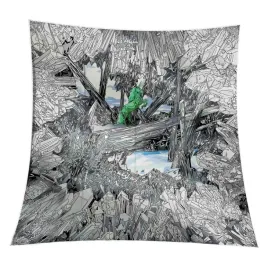kamea-apaszka-70x70-jedwabna-crystal-valley-wizja-futurystyczna-fantasy