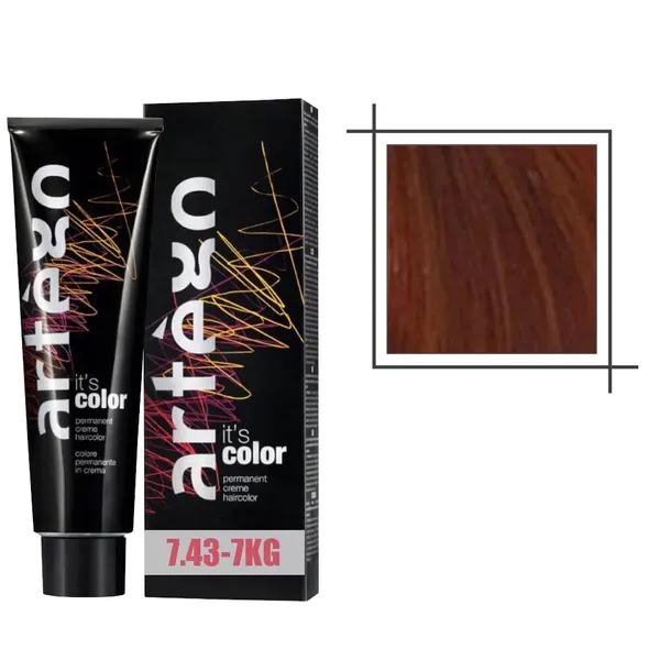 Artego Farba 150ml Its Color 7.43-7KG