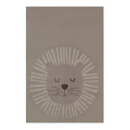 dywan-dzieciecy-160x230cm-bezowy-wzor-lwa-z-miekkim-wlosiem