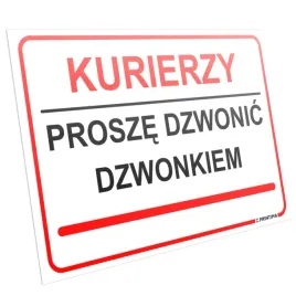 tablica-kurierzy-prosze-dzwonic-dzwonkiem-32x21-pcv-tabliczka-informacyjna