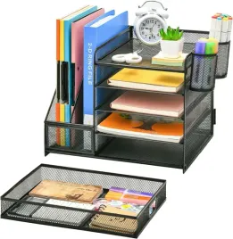 da462-organizer-na-biurko-czarny