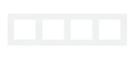 ramka-modulowa-plastikowa-pc-poczworna-4f-299mm-do-gniazdo-kontakt-wlacznik