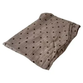 brazowy-szal-w-czekoladowe-groszki-180x90-cm-bawelna-i-poliester-kamea