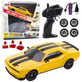 auto-sportowe-do-driftu-wymienne-kola-zdalnie-sterowany-rc-4wd-zolte-sport